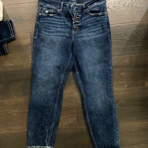 Maurices Edgley cropped jeans size 12 short